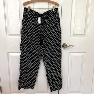 Perfect crop indigo blue. Talbots. Size M.